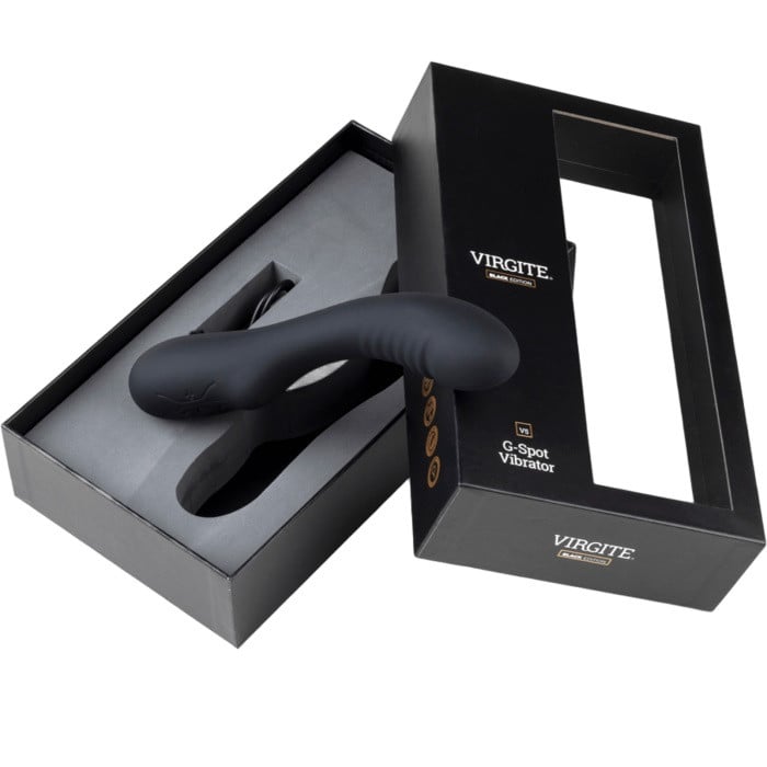 Вібратор для точки-G Virgite V5 Black Edition - Зображення 6