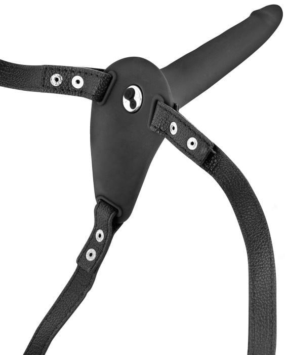 Страпон с вибро Fetish Tentation Vibrating Strap-On (Black) - Изображение 2