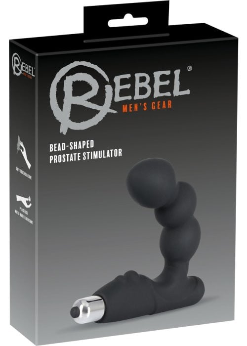 Масажер простати з вібро Rebel Bead-shaped Prostate Stimulator - Зображення 5