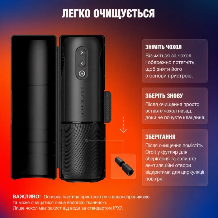 Автоматичний мастубатор з обертанням Arcwave Orbit - Зображення 6