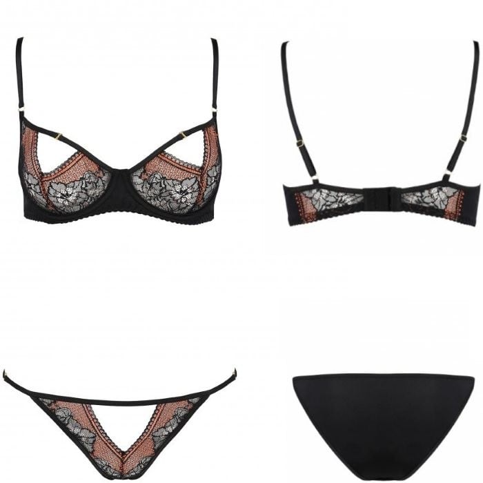 Комплект бюстгальтер и трусики Casmir Mirella Set (Open Bra) - Изображение 5