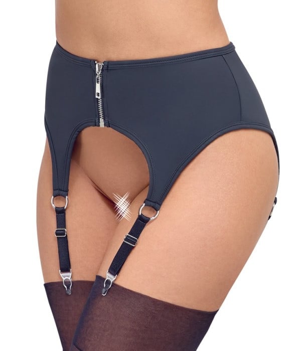 Пояс для панчіх з підв'язками Cottelli Lingerie Suspender Belt - Зображення 2