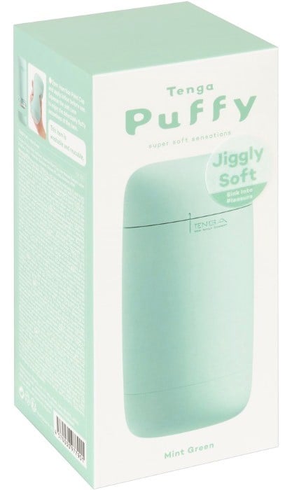 Мастурбатор Tenga Puffy (Mint Green) - Зображення 12