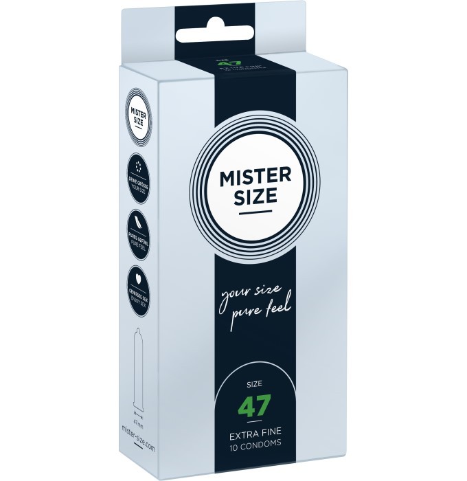 Mister Size 47 mm, 10 шт