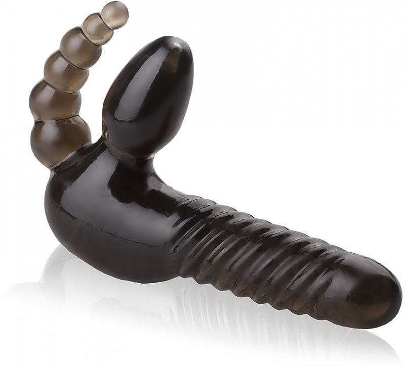 Безремневий страпон Strapless With Anal Stimulator від Pipedream - Зображення 3