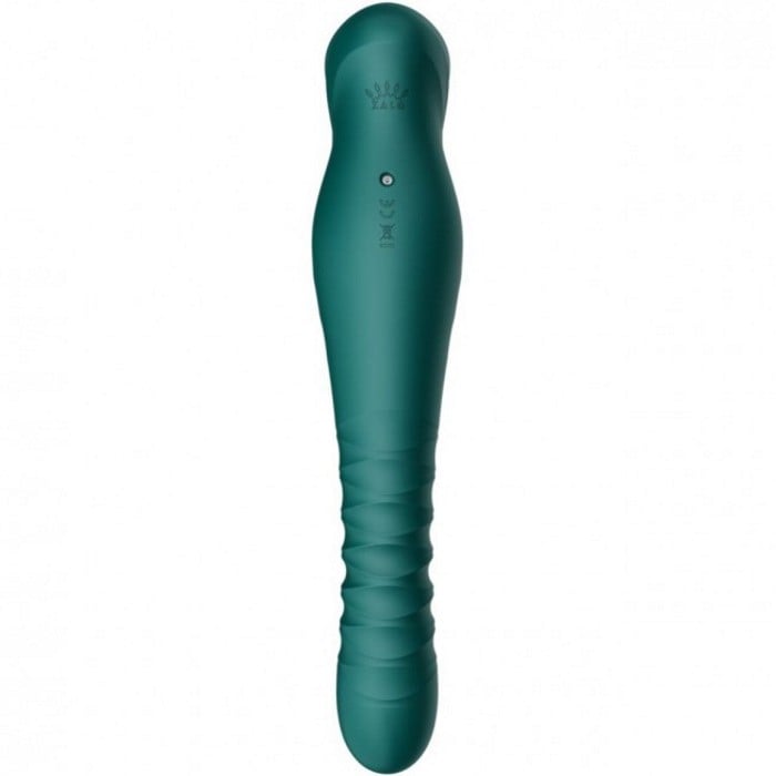 Вибратор с поступательными движениями Zalo King Thruster (Turquoise) - Изображение 5