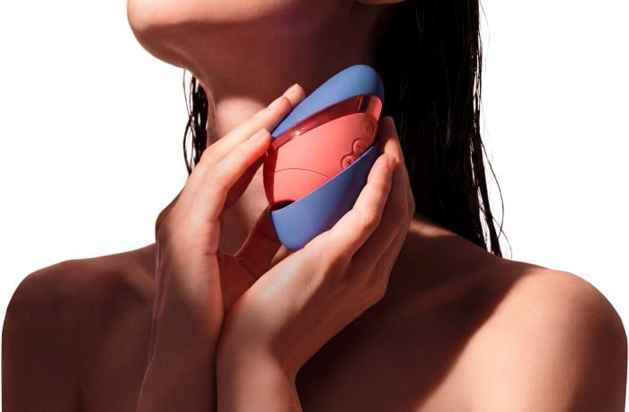 Вакуумный стимулятор Womanizer Next Liberty (Blue-Red) - Изображение 9