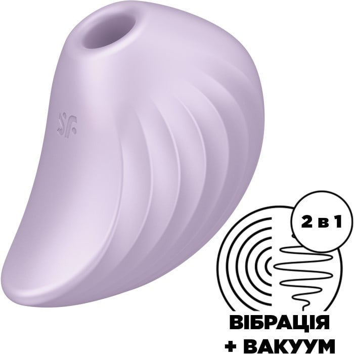 Вакуумний стимулятор Satisfyer Pearl Diver (Violet) - Зображення 6