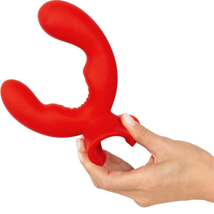 Подвійний вібратор з присоскою Sweet Smile Dual Vibrator - Зображення 10