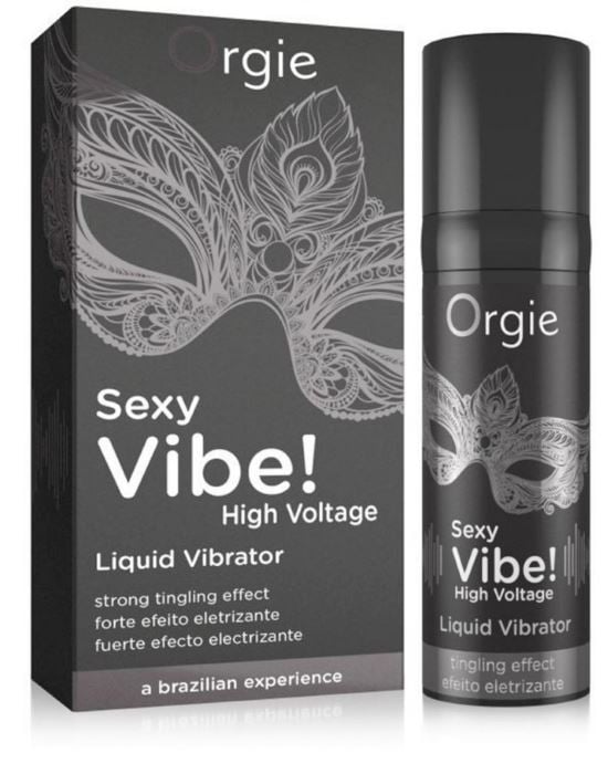 Жидкий вибратор Sexy Vibe! High Voltage от Orgie