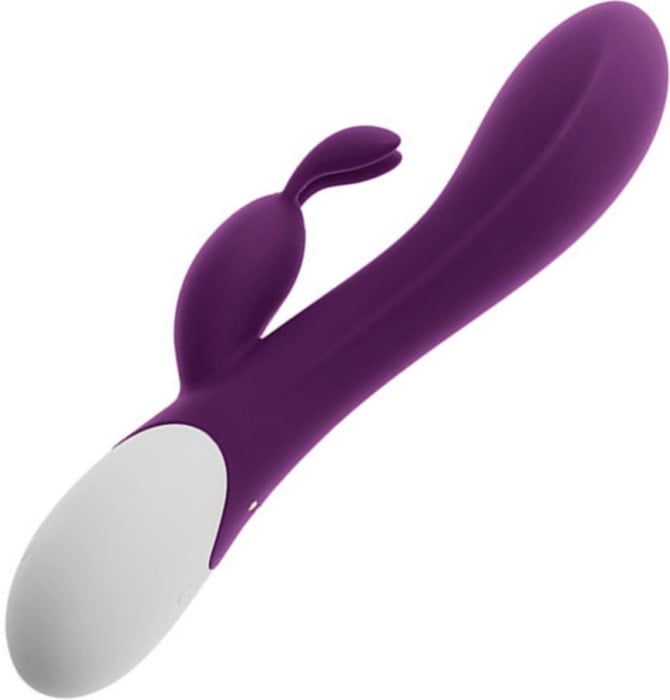 Вибратор кролик с нагревом Clara Morgane Warming Experience Rabbit (Purple) - Изображение 2