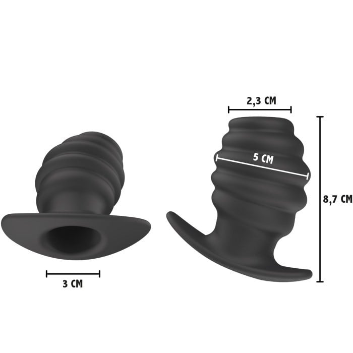 Анальна пробка Hidden Desire Extreme Invader Open Plug (Large) - Зображення 3