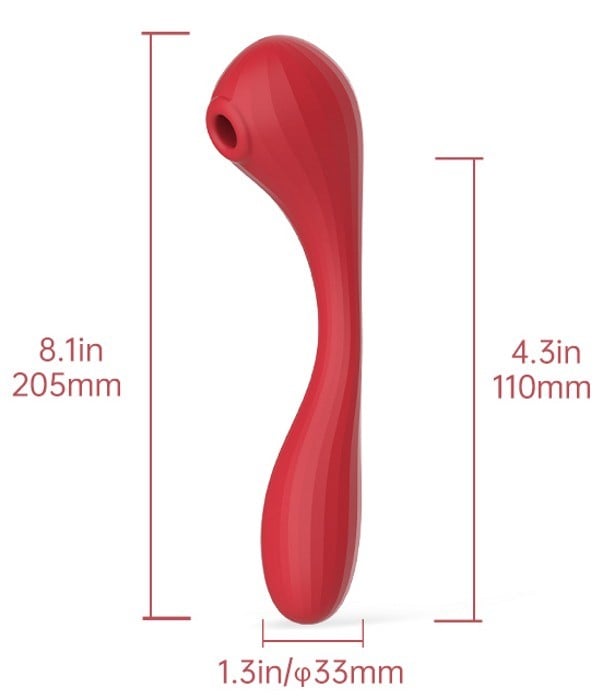 Вакуумный вибратор Magic Bobi Red от Magic Motion - Изображение 5