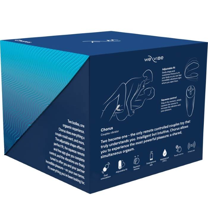 Смарт вибратор для пары We-vibe Chorus (Cosmic Blue) - Изображение 13