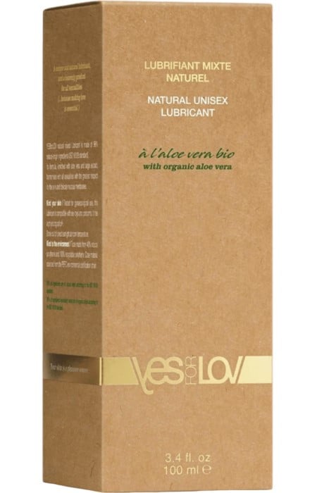 Органический лубрикант на водной основе с алое вера YESforLOV Natural Intimate Lubricant, 100 мл - Изображение 5