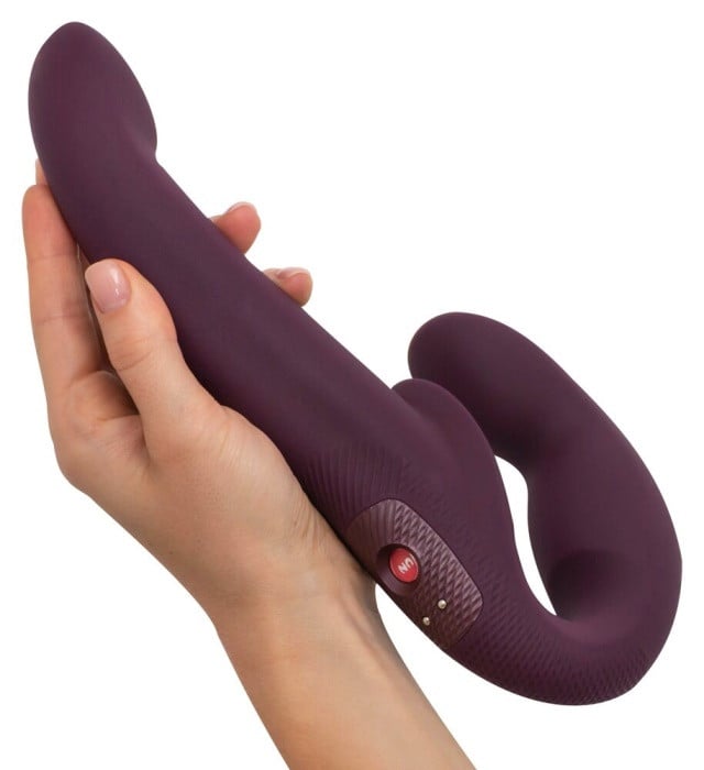Безремневий страпон з вібро Fun Factory Share Vibe Pro (Purple) - Зображення 6