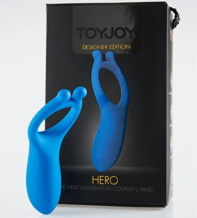 Ерекційне кільце з вібро Hero Designer Edition від Toy Joy - Зображення 3