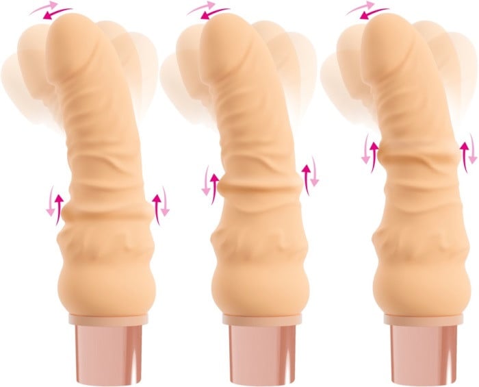 Вибратор с движениями Beau Coeur Selon Soft Real Stimulator Extra - Изображение 5