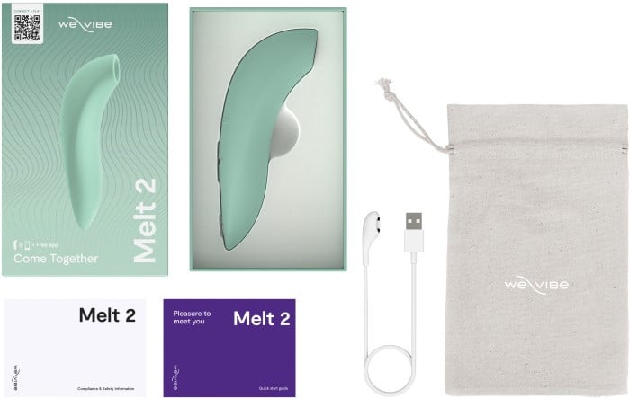 Вакуумный стимулятор We-Vibe Melt 2 (Sage) - Изображение 12