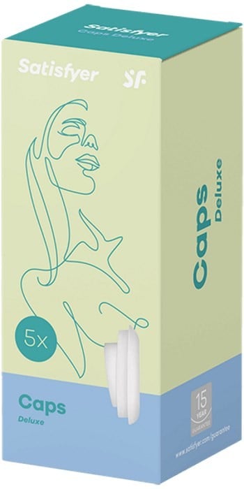 Накладки для вакуумного стимулятора Satisfyer Deluxe - Зображення 5