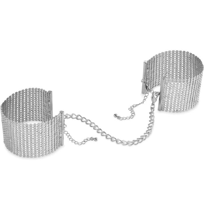 Наручники Bijoux Indiscrets Metallic Mesh Handcuffs (Silver)