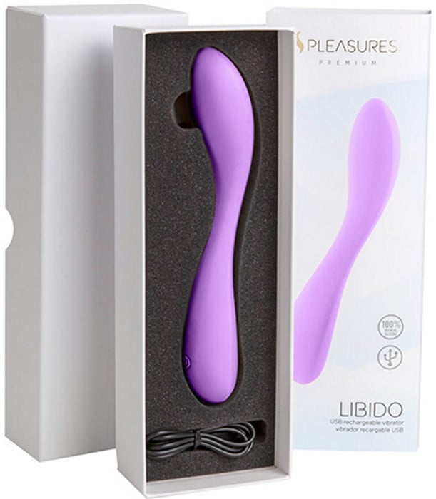 Вибратор для G-точки S Pleasures Libido (Lilac) - Изображение 4