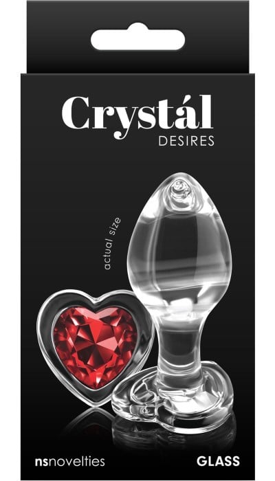 Анальная пробка Red Heart Medium от NS Novelties - Изображение 3