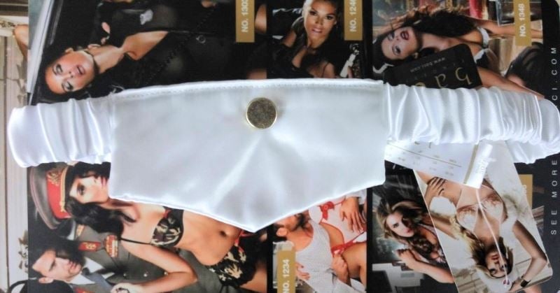 Атласна підв'язка на ніжку Satin Leg Garter від Baci Lingerie - Зображення 2