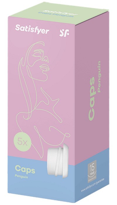 Накладки для вакуумного стимулятора Satisfyer Penguin - Зображення 5