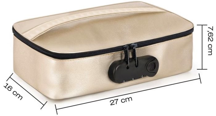 Кейс для хранения игрушек Dorcel Discreet Box Luxury (Gold) - Изображение 3