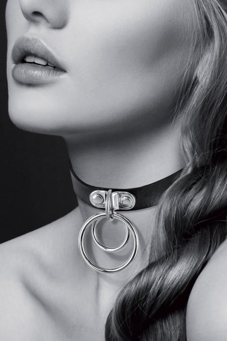 Чокер Bijoux Pour Toi Double Ring (Black) - Зображення 2