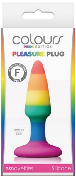 Анальная пробка Colours Pleasure Plug от NS Novelties - Изображение 2