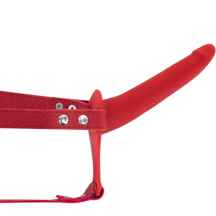 Страпон с вибро Fetish Tentation Vibrating Strap-On (Red) - Изображение 3