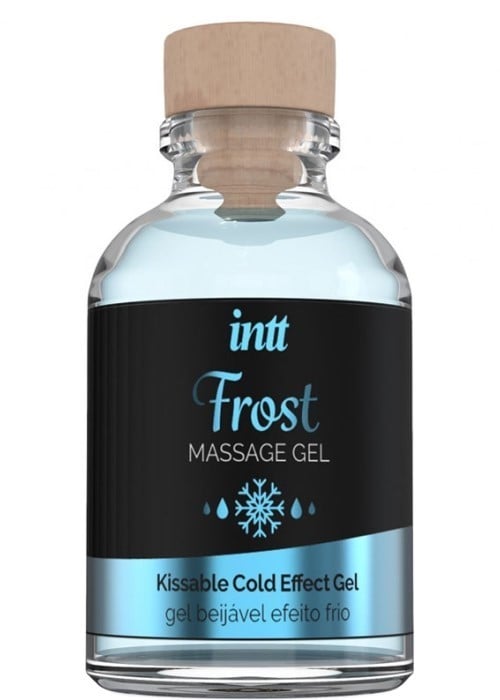 Массажный гель для поцелуев со вкусом мяты Intt Frost, 30 мл