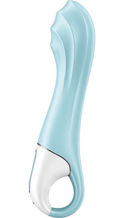 Вибратор с функцией расширения Satisfyer Air Pump Vibrator 5+ (Blue) - Изображение 3