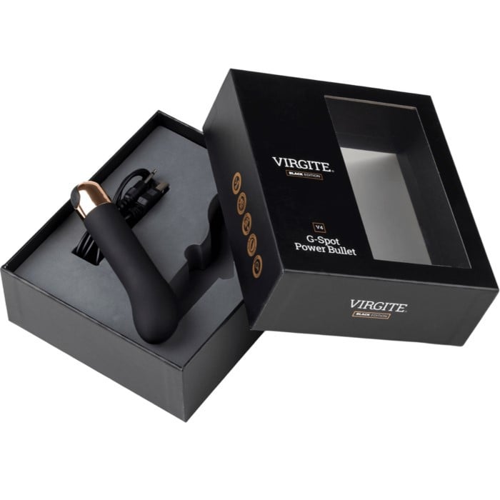 Мини вибратор Virgite V4 (Black Edition) - Изображение 5