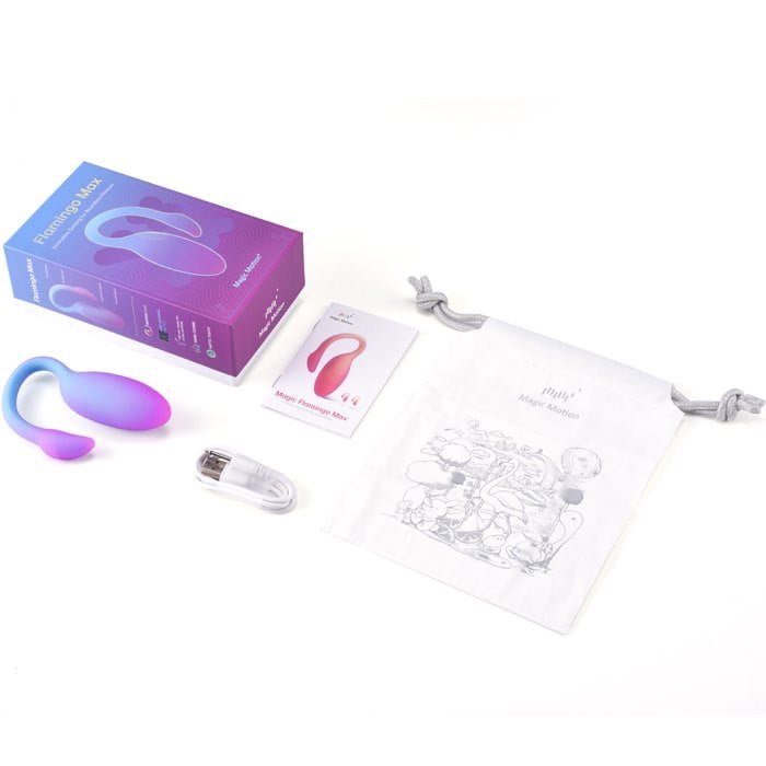 Смарт-віброяйце Magic Motion Flamingo Max 2 в 1 (Purple) - Зображення 11