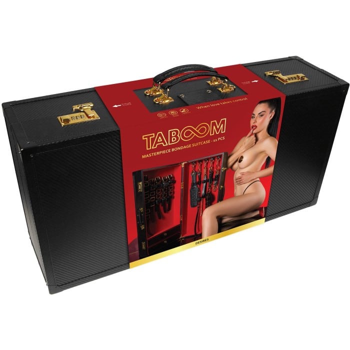 Елітний набір для БДСМ у кейсі Desires Masterpiece Case від Taboom - Зображення 17
