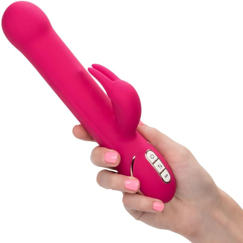 Вібратор Silicone Beaded Rabbit від CalExotics - Зображення 2