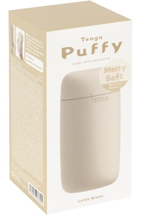 Мастурбатор Tenga Puffy (Latte Brown) - Зображення 9