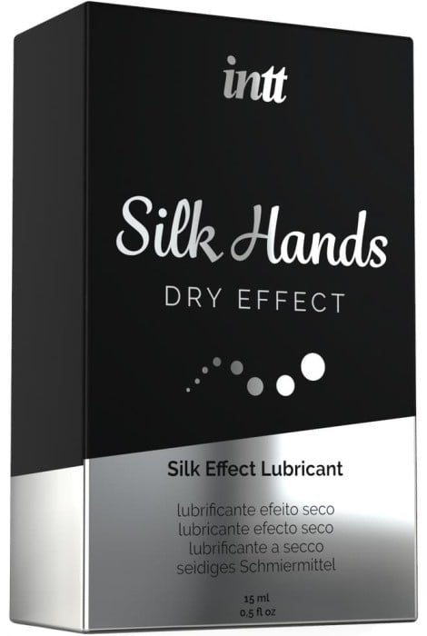 Лубрикант на силиконовой основе с матовым эффектом Intt Silky Hands, 15 мл - Изображение 2