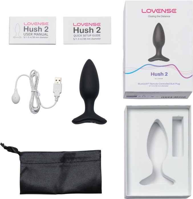 Анальная пробка с вибро Lovense Hush 2 (S) - Изображение 4