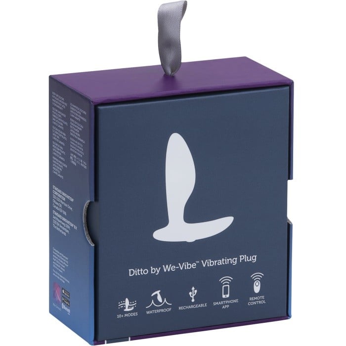 Анальная пробка с вибро We-vibe Ditto (Midnight Blue) - Изображение 10