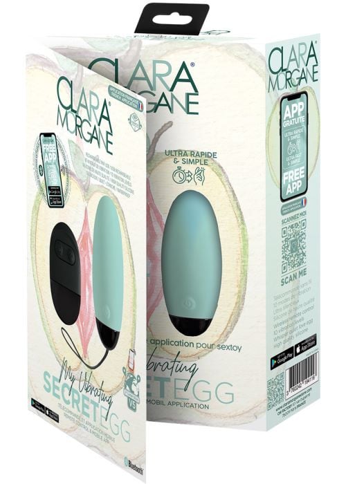 Віброяйце Clara Morgane Secret Egg (Mint) - Зображення 5