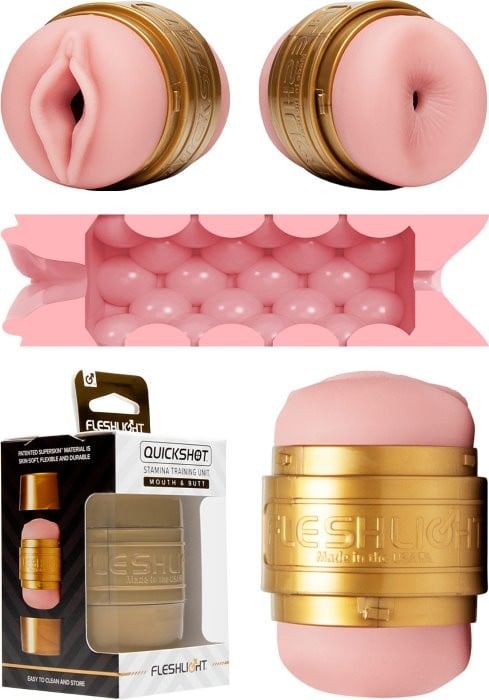 Мастурбатор Fleshlight Quickshot Stamina Training Unit Lady/Butt - Зображення 5