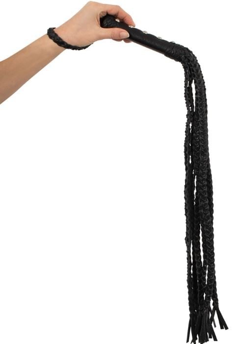 Кожаная плеть кошка-девятихвостка Zado Cat-O-Nine Flogger от Orion - Изображение 4