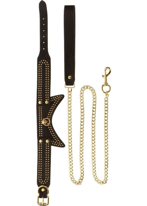 Нашийник із повідцем Taboom Vogue Studded Collar and Leash - Зображення 5