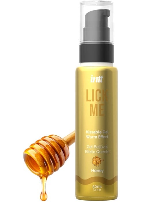 Гель для оральных ласк со вкусом меда Intt Lick Me Honey, 50 мл