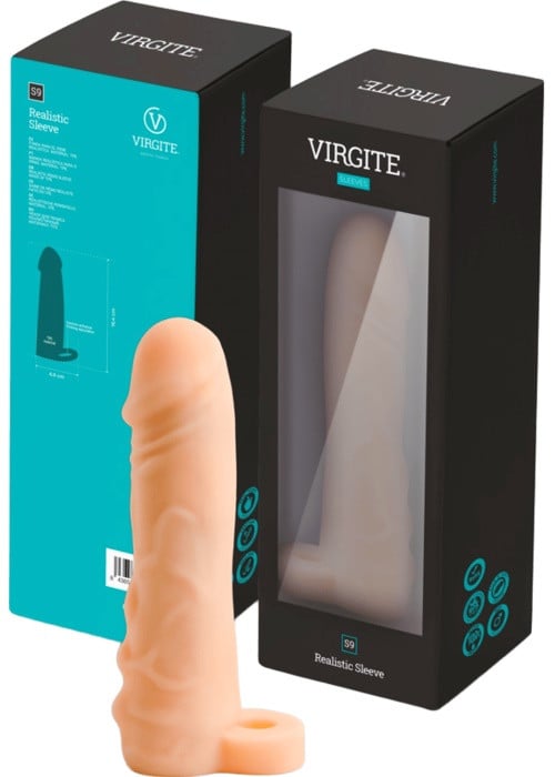 Насадка на пеніс Virgite S9, 16 см - Зображення 4