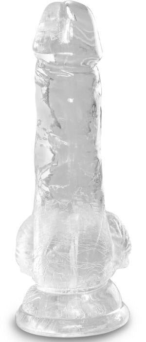Фаллоимитатор Pipedream King Cock Clear 5" Cock with Balls - Изображение 2